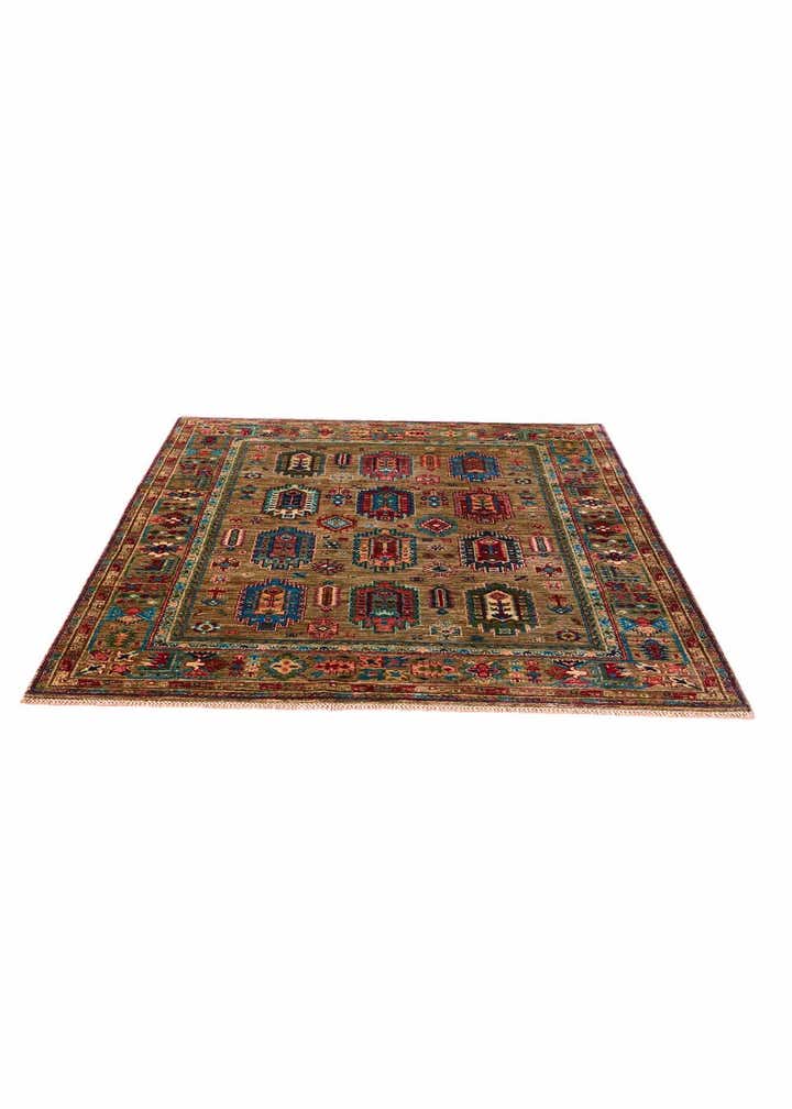 5' 1 x 6' 7 Hand Knotted Ariana Ziegler Rug