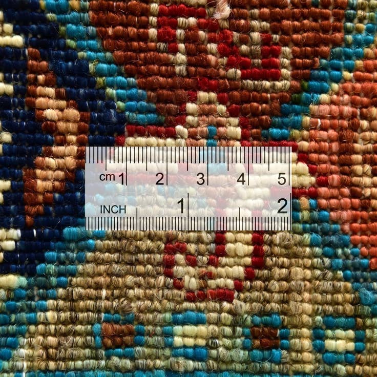 Detail image of 5' 1 x 6' 7 Hand Knotted Ariana Ziegler Rug