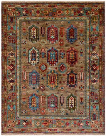 5' 1 x 6' 7 Hand Knotted Ariana Ziegler Rug