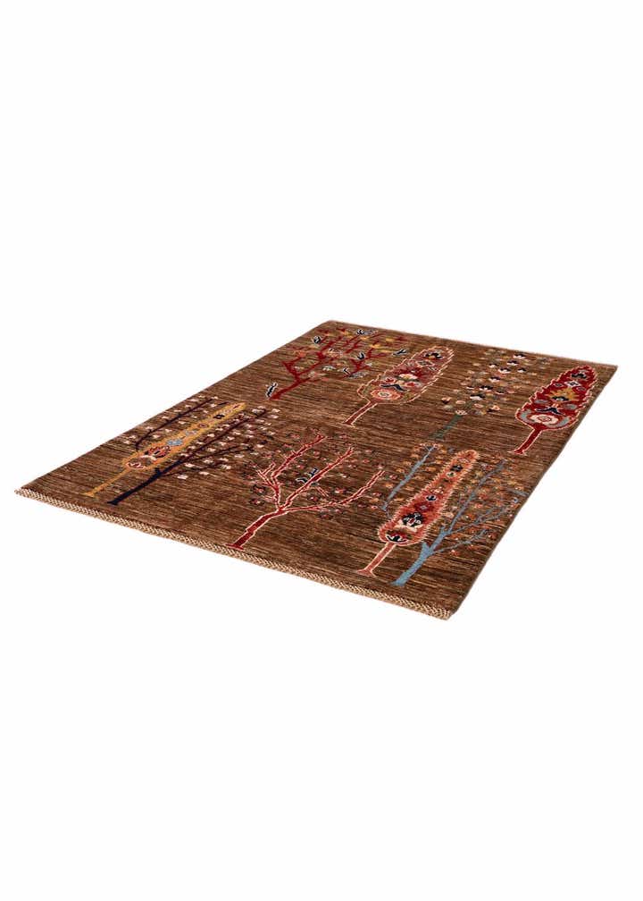 3' 11 x 5' 10 Hand Knotted Ariana Ziegler Rug