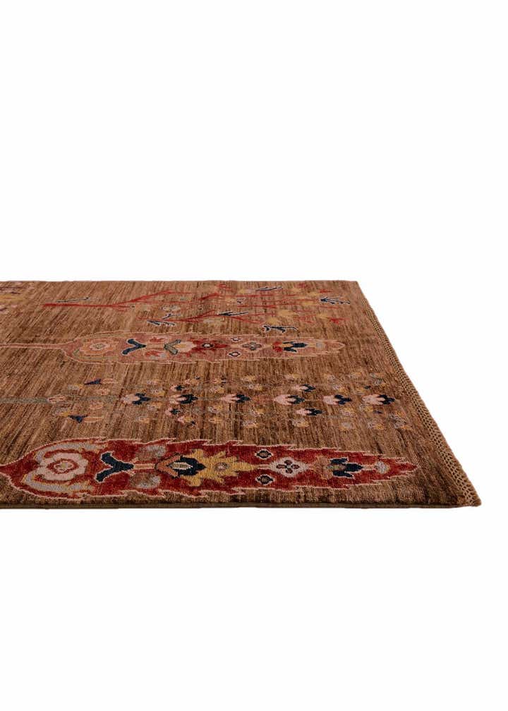 3' 11 x 5' 10 Hand Knotted Ariana Ziegler Rug
