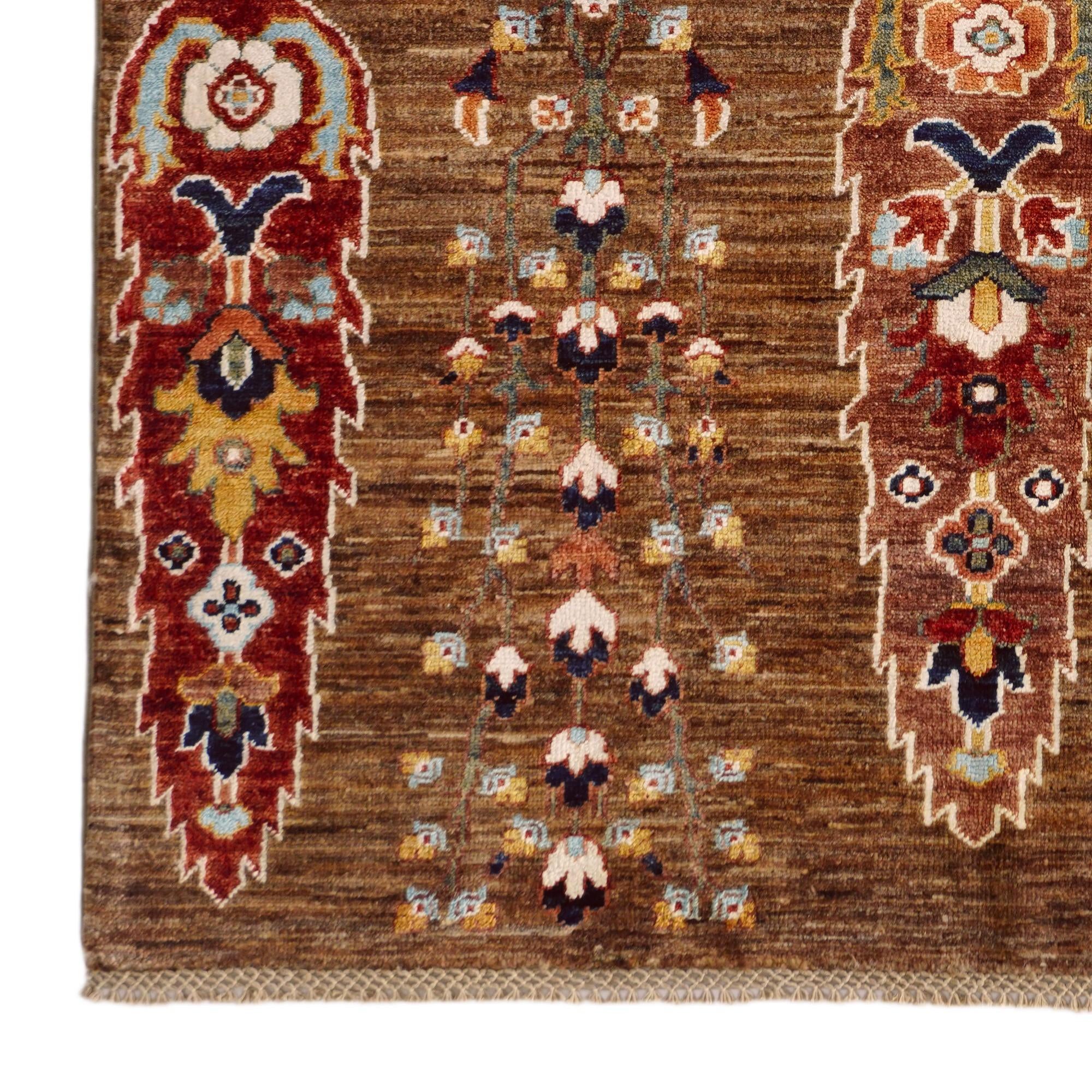 3' 11 x 5' 10 Hand Knotted Ariana Ziegler Rug