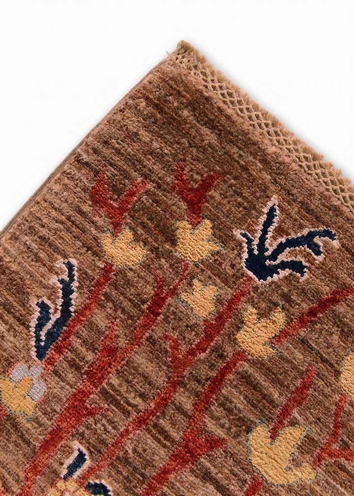 3' 11 x 5' 10 Hand Knotted Ariana Ziegler Rug