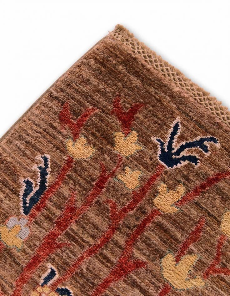 Detail image of 3' 11 x 5' 10 Hand Knotted Ariana Ziegler Rug