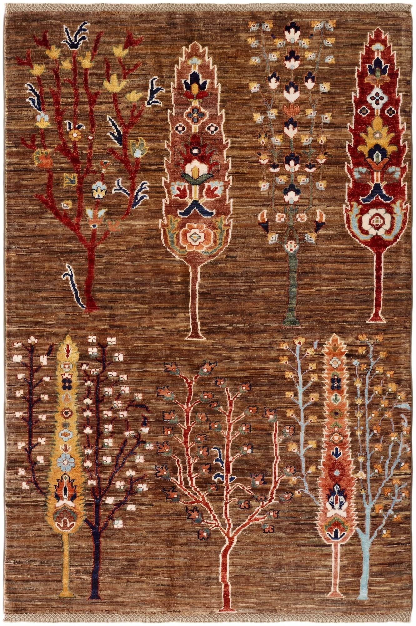 3' 11 x 5' 10 Hand Knotted Ariana Ziegler Rug