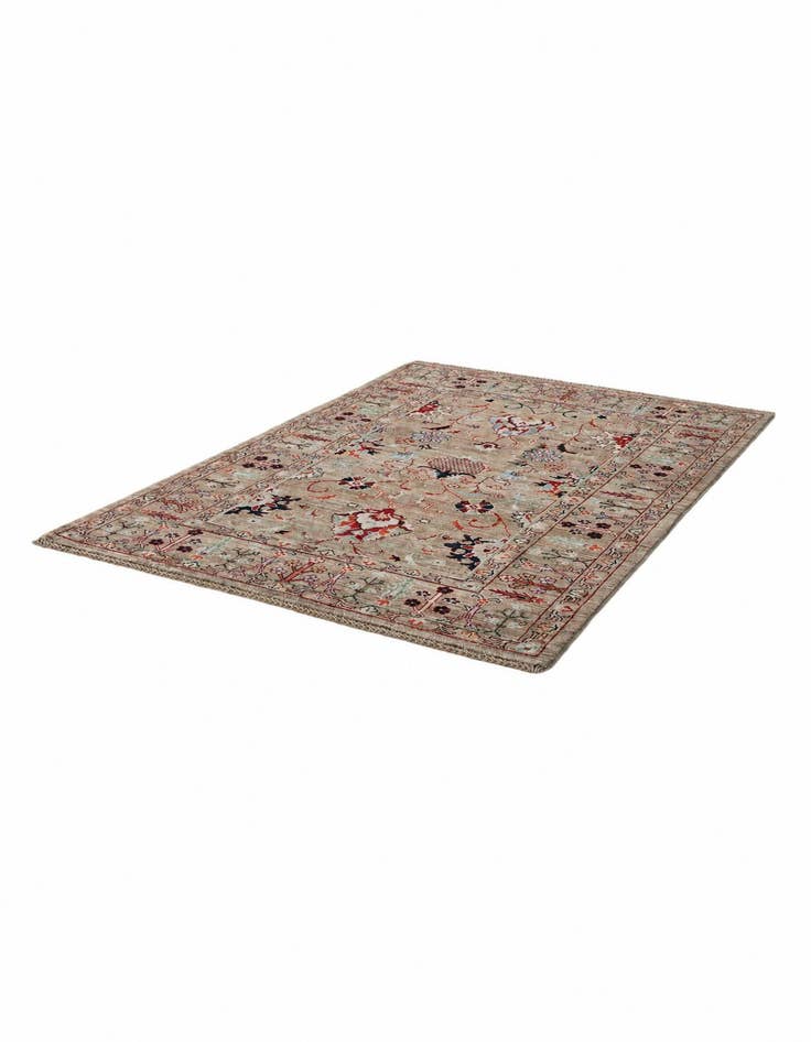 Detail image of 4' x 6' Hand Knotted Ariana Ziegler Rug