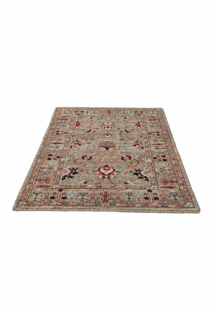 4' x 6' Hand Knotted Ariana Ziegler Rug
