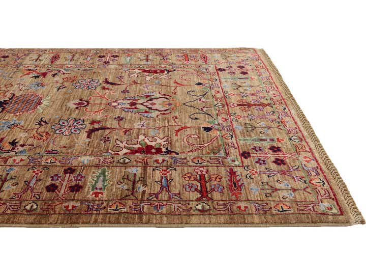 4' x 6' Hand Knotted Ariana Ziegler Rug