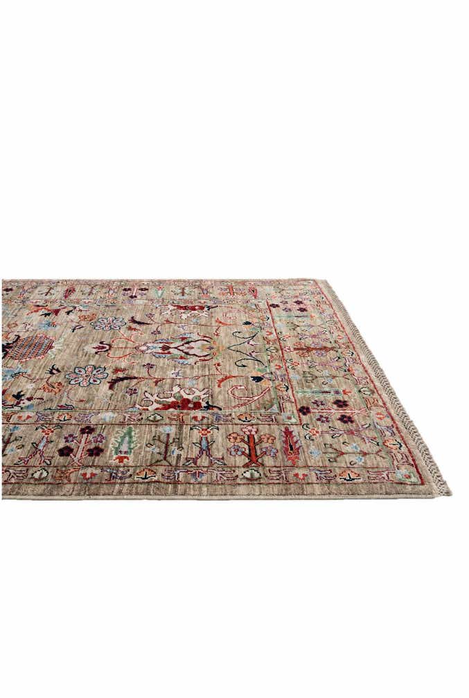 4' x 6' Hand Knotted Ariana Ziegler Rug