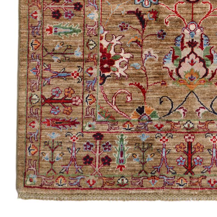 4' x 6' Hand Knotted Ariana Ziegler Rug