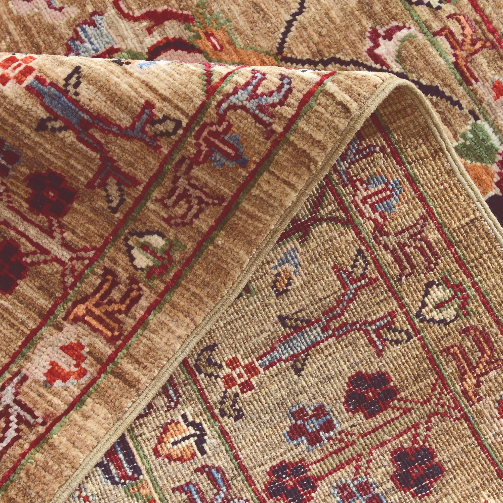 4' x 6' Hand Knotted Ariana Ziegler Rug