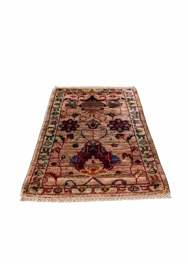 1' 10 x 3' 2 Hand Knotted Ariana Ziegler Rug