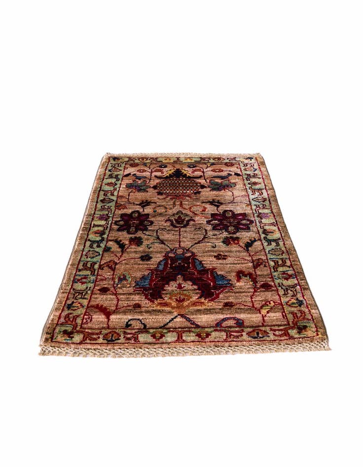 Detail image of 1' 10 x 3' 2 Hand Knotted Ariana Ziegler Rug