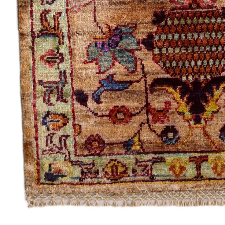 Detail image of 1' 10 x 3' 2 Hand Knotted Ariana Ziegler Rug