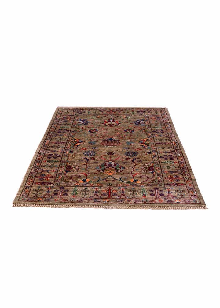 4' 1 x 5' 11 Hand Knotted Ariana Ziegler Rug