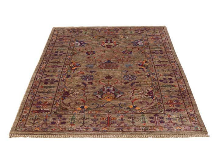 4' 1 x 5' 11 Hand Knotted Ariana Ziegler Rug