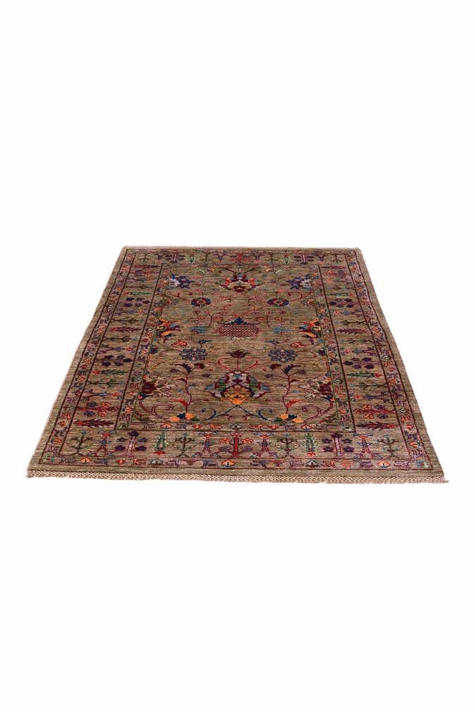 4' 1 x 5' 11 Hand Knotted Ariana Ziegler Rug