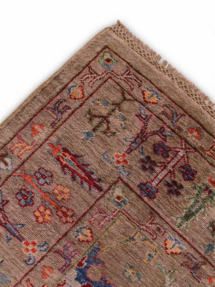 4' 1 x 5' 11 Hand Knotted Ariana Ziegler Rug