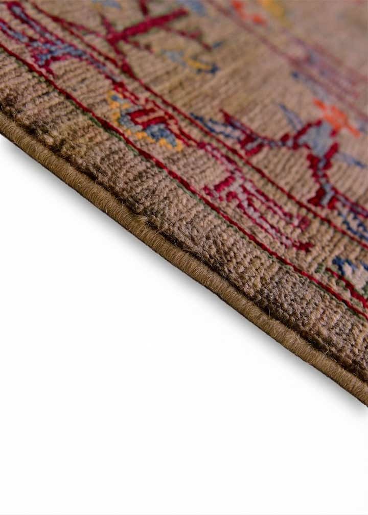 4' 1 x 5' 11 Hand Knotted Ariana Ziegler Rug