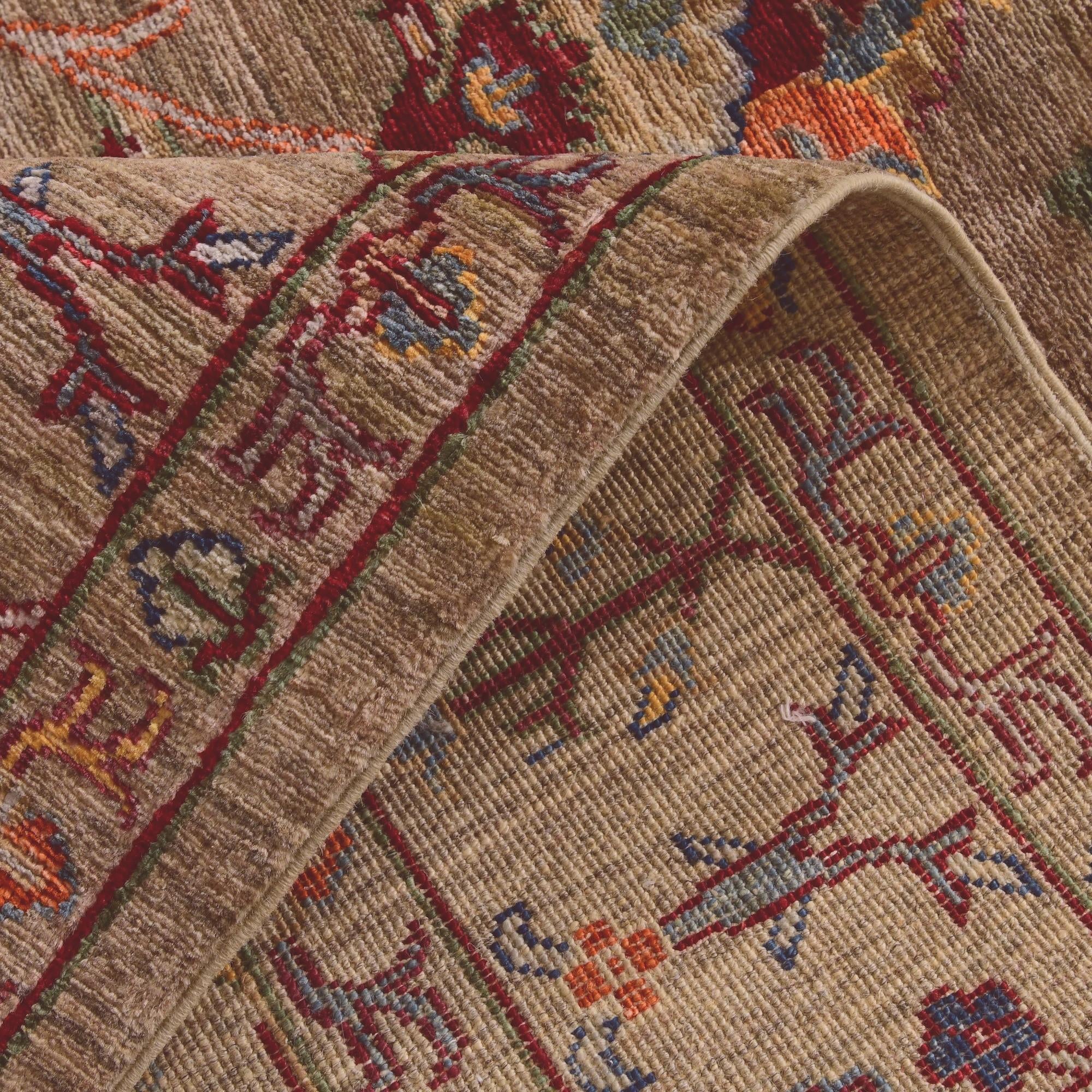 4' 1 x 5' 11 Hand Knotted Ariana Ziegler Rug