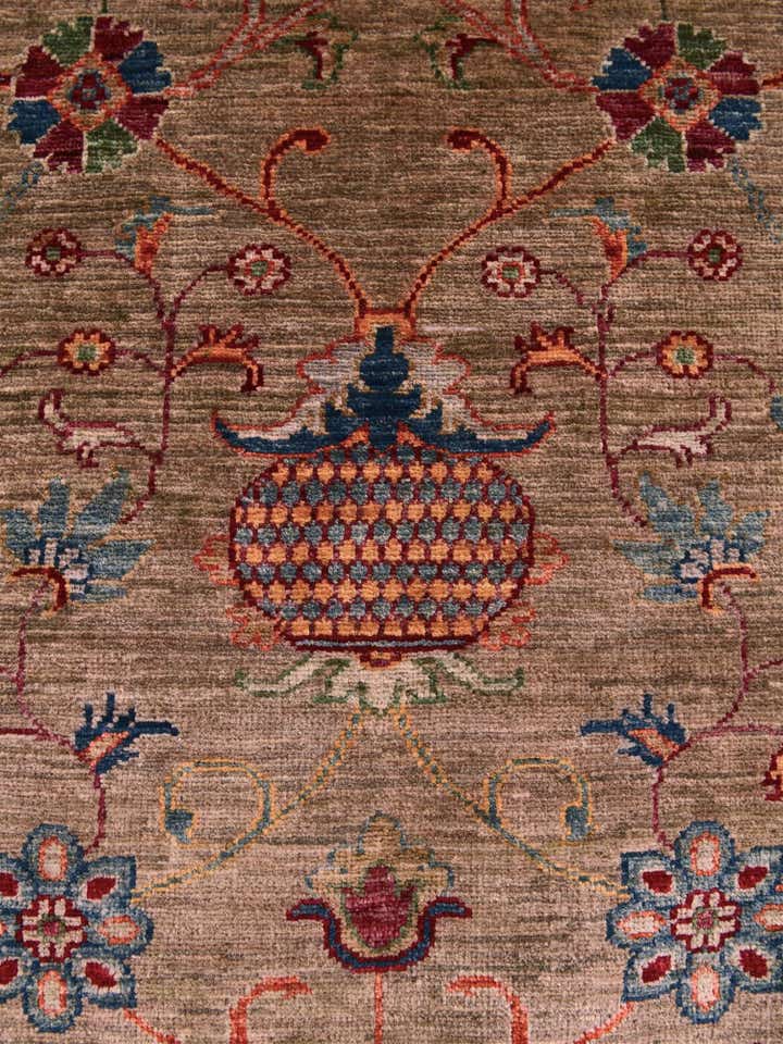 4' 1 x 5' 11 Hand Knotted Ariana Ziegler Rug