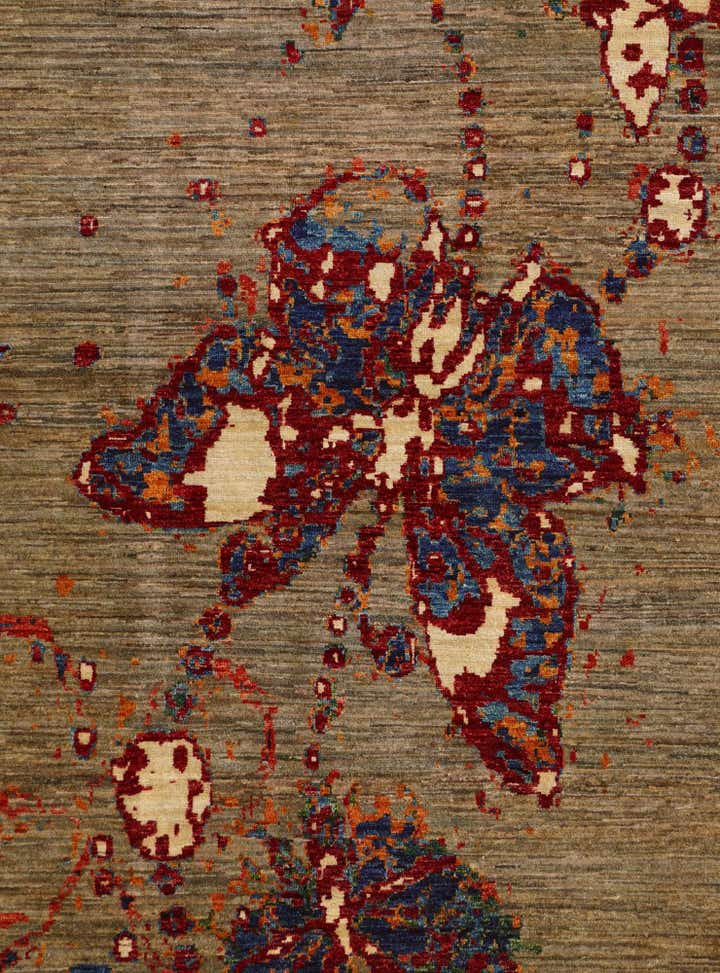 4' x 5' 11 Hand Knotted Ariana Ziegler Rug