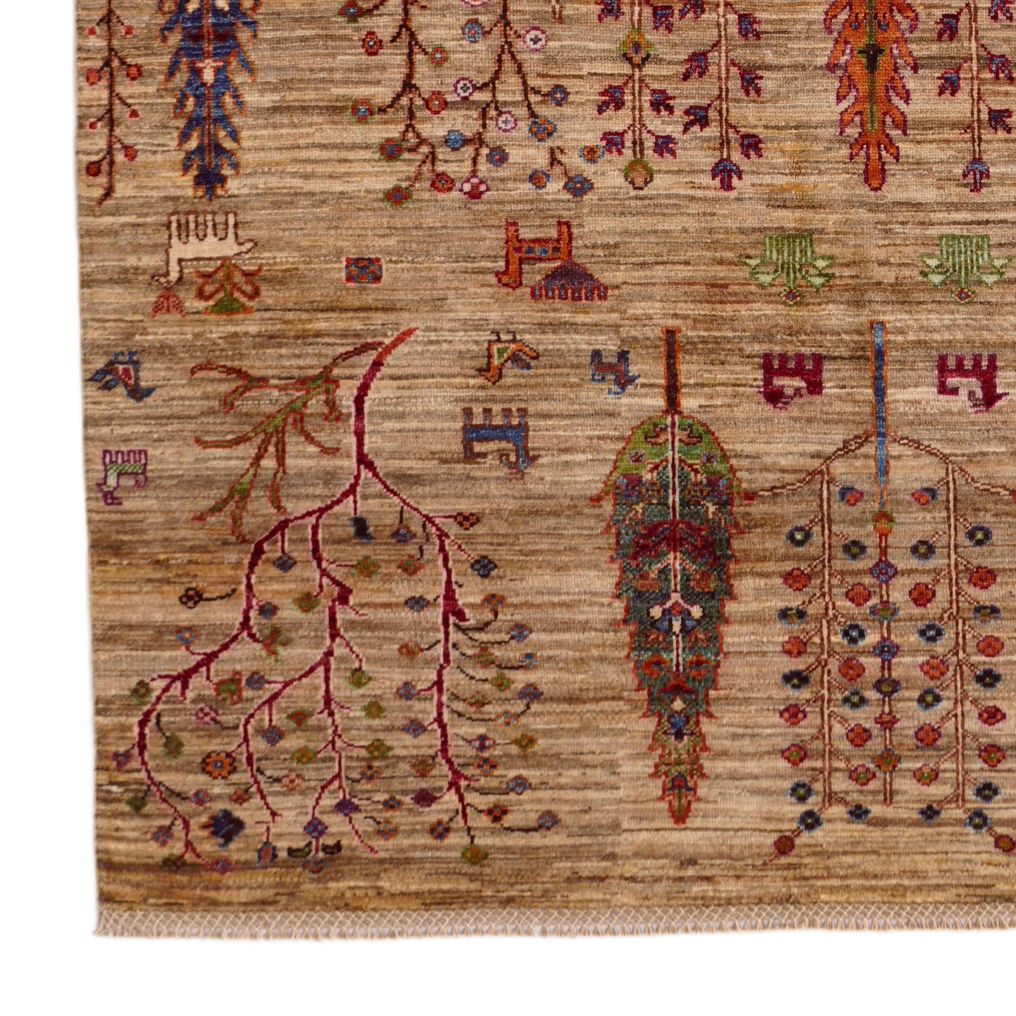 5' 1 x 6' 9 Hand Knotted Ariana Ziegler Rug