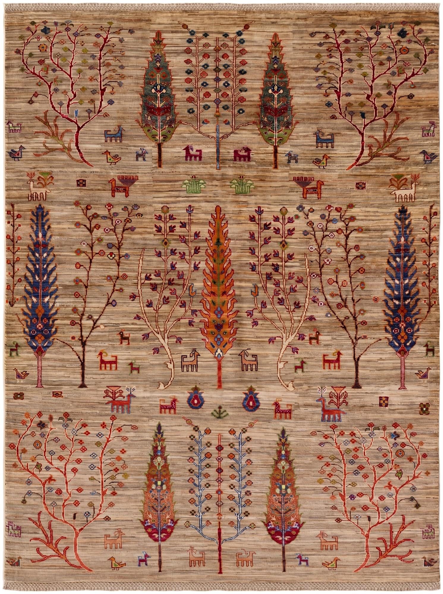 5' 1 x 6' 9 Hand Knotted Ariana Ziegler Rug