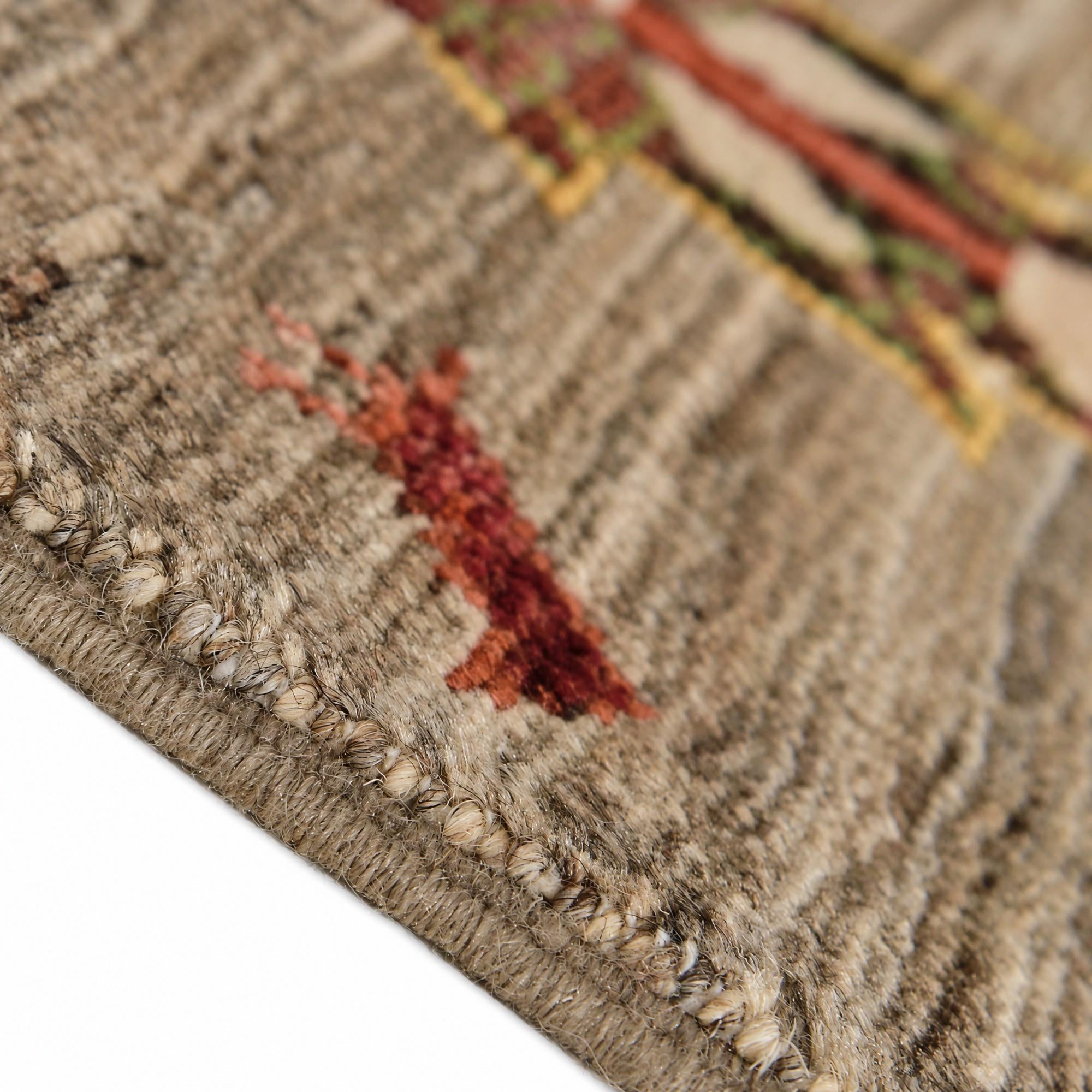 155cm x 200cm Hand Knotted Ariana Ziegler Rug