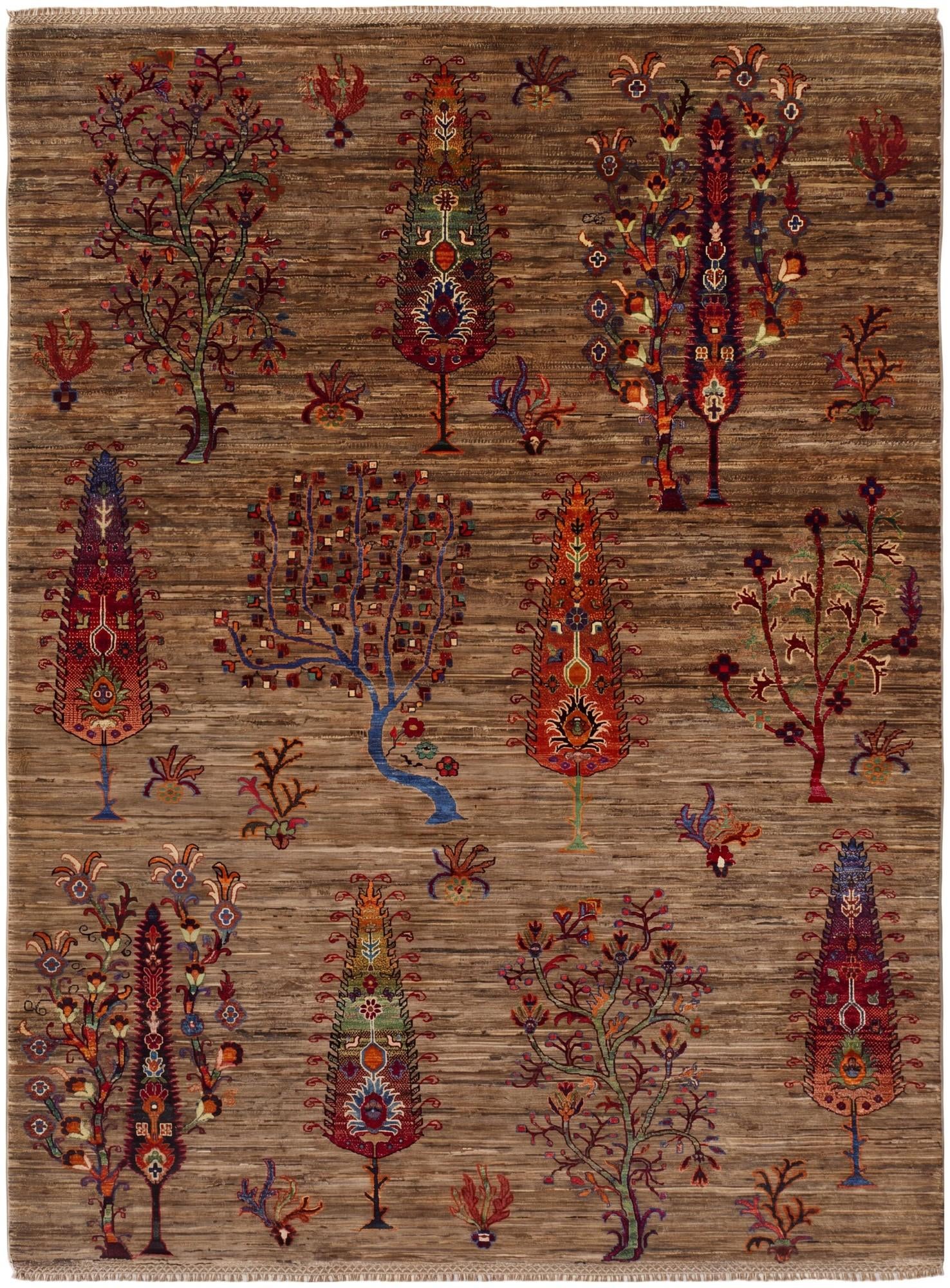 5' 1 x 6' 8 Hand Knotted Ariana Ziegler Rug