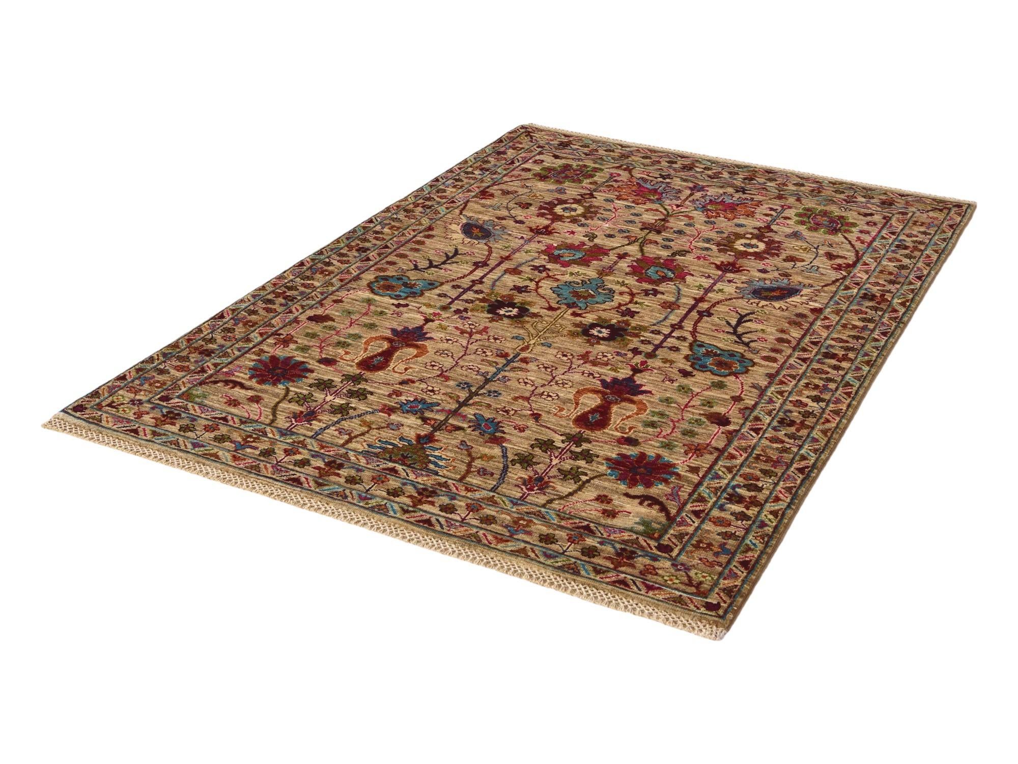 4' 1 x 6' 2 Hand Knotted Ariana Ziegler Rug