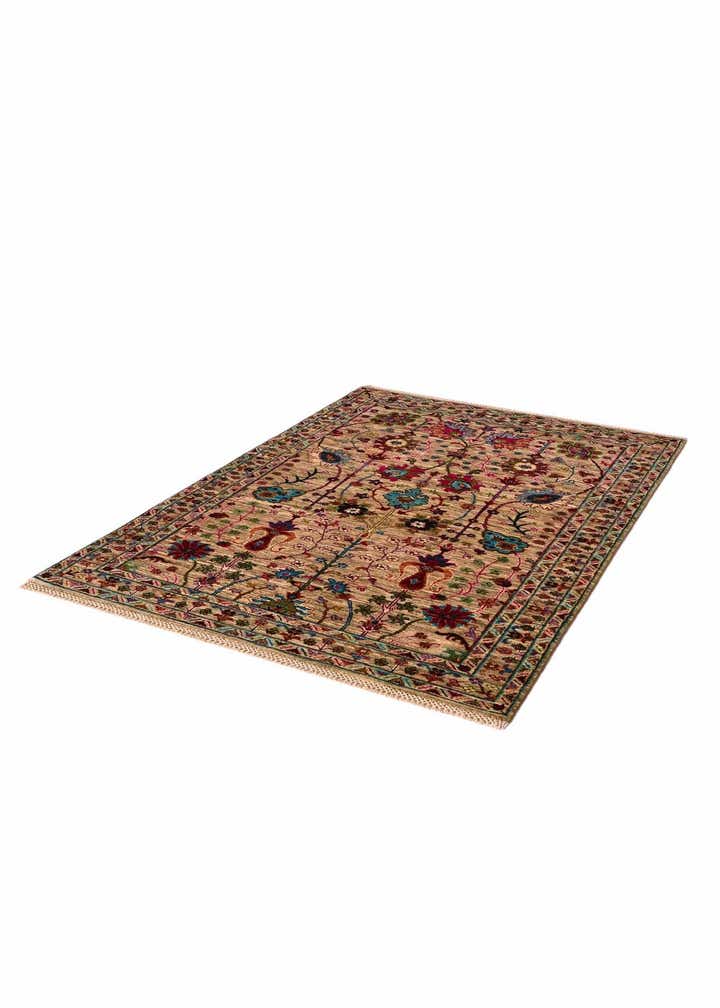4' 1 x 6' 2 Hand Knotted Ariana Ziegler Rug