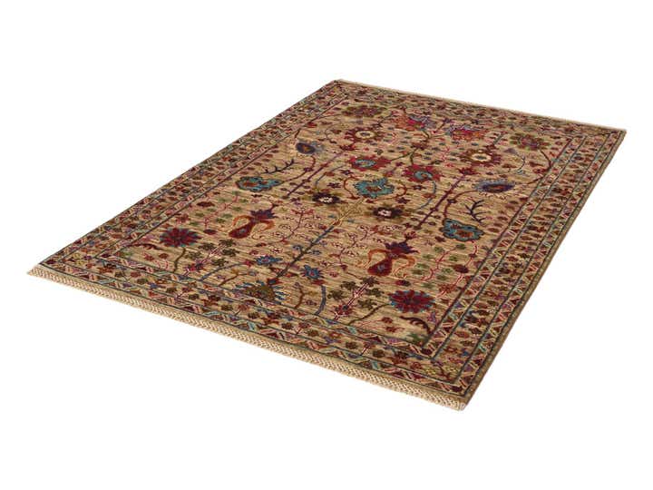 4' 1 x 6' 2 Hand Knotted Ariana Ziegler Rug
