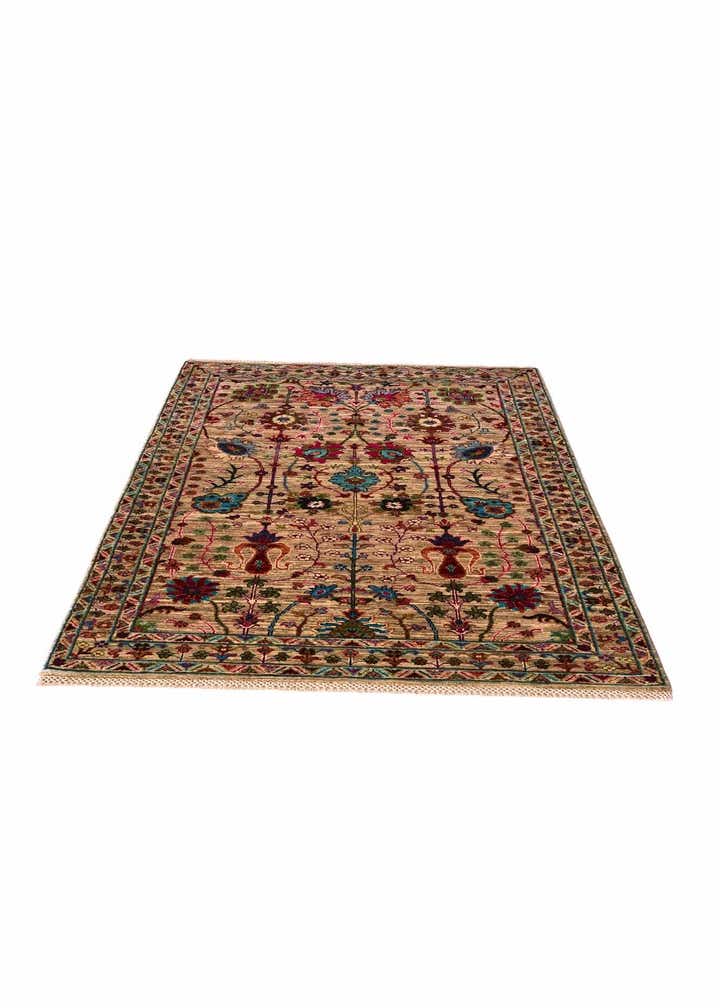 4' 1 x 6' 2 Hand Knotted Ariana Ziegler Rug