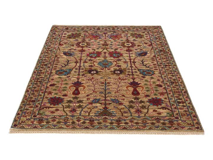 4' 1 x 6' 2 Hand Knotted Ariana Ziegler Rug