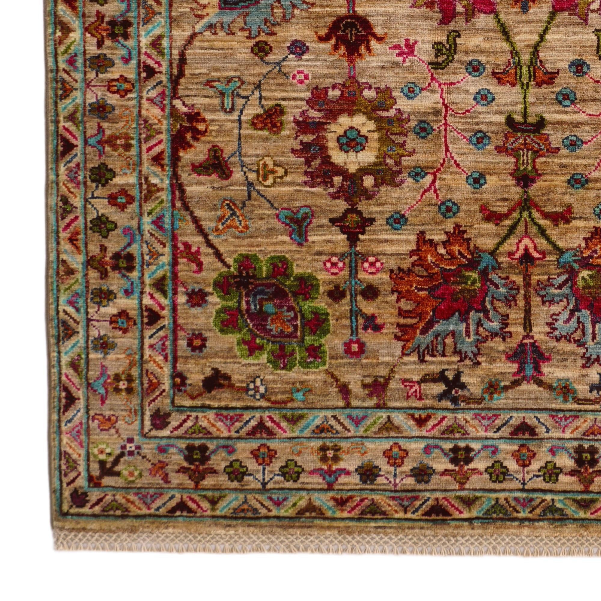 4' 1 x 6' 2 Hand Knotted Ariana Ziegler Rug