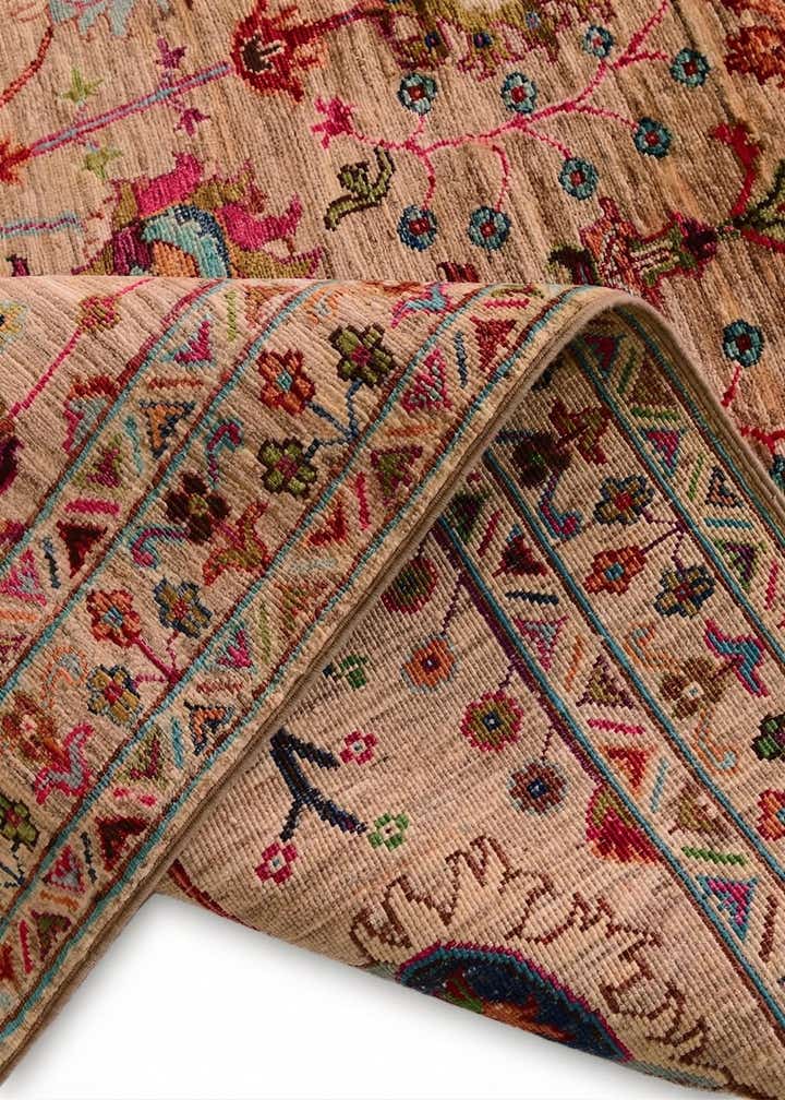 4' 1 x 6' 2 Hand Knotted Ariana Ziegler Rug