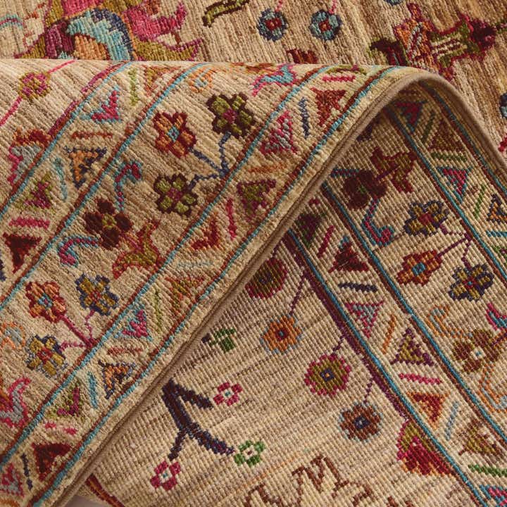 4' 1 x 6' 2 Hand Knotted Ariana Ziegler Rug