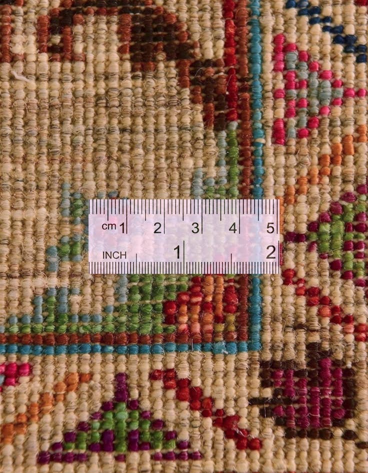 Detail image of 4' 1 x 6' 2 Hand Knotted Ariana Ziegler Rug