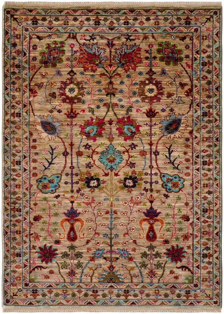 4' 1 x 6' 2 Hand Knotted Ariana Ziegler Rug