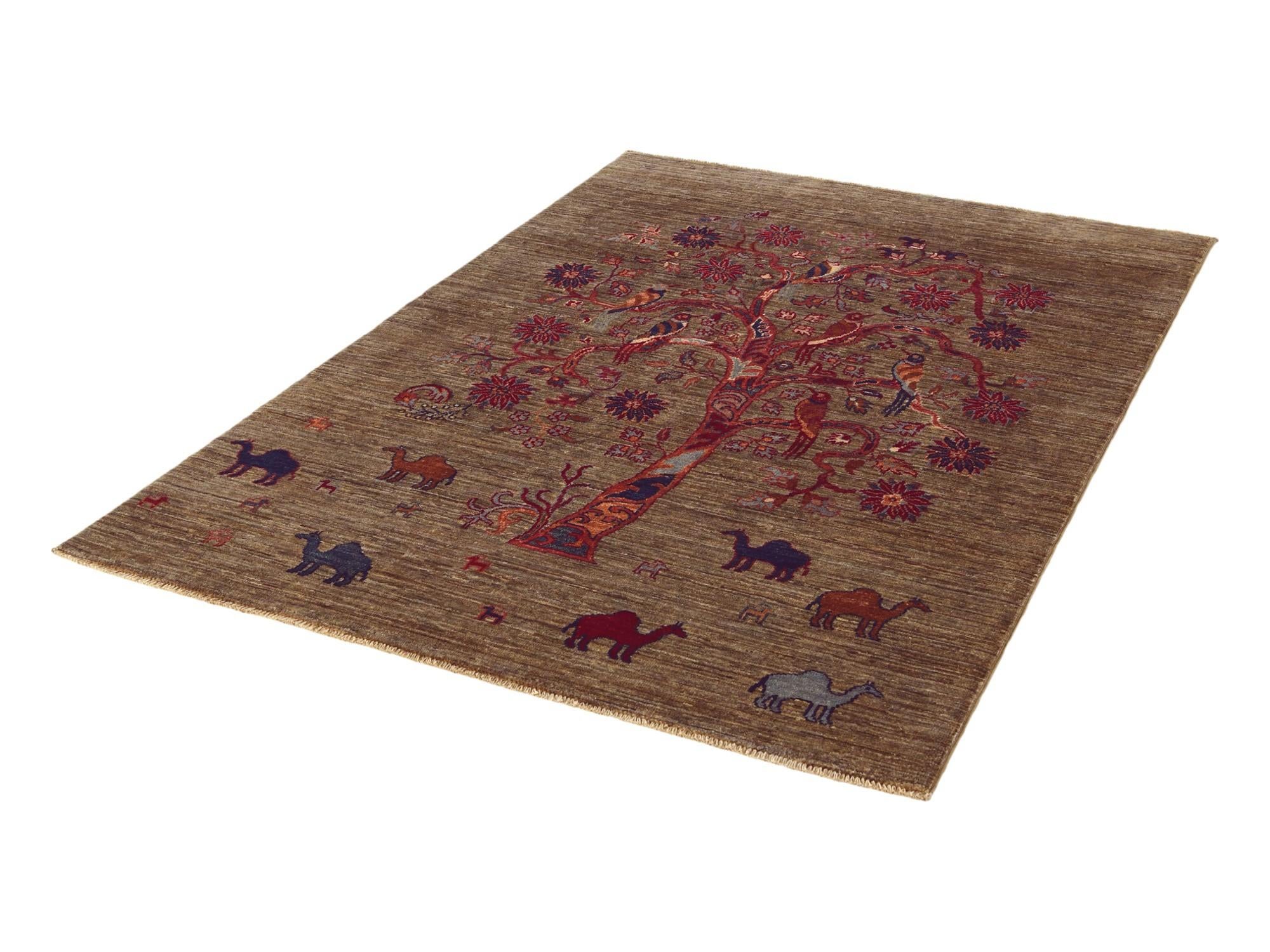 4' 1 x 5' 10 Hand Knotted Ariana Ziegler Rug