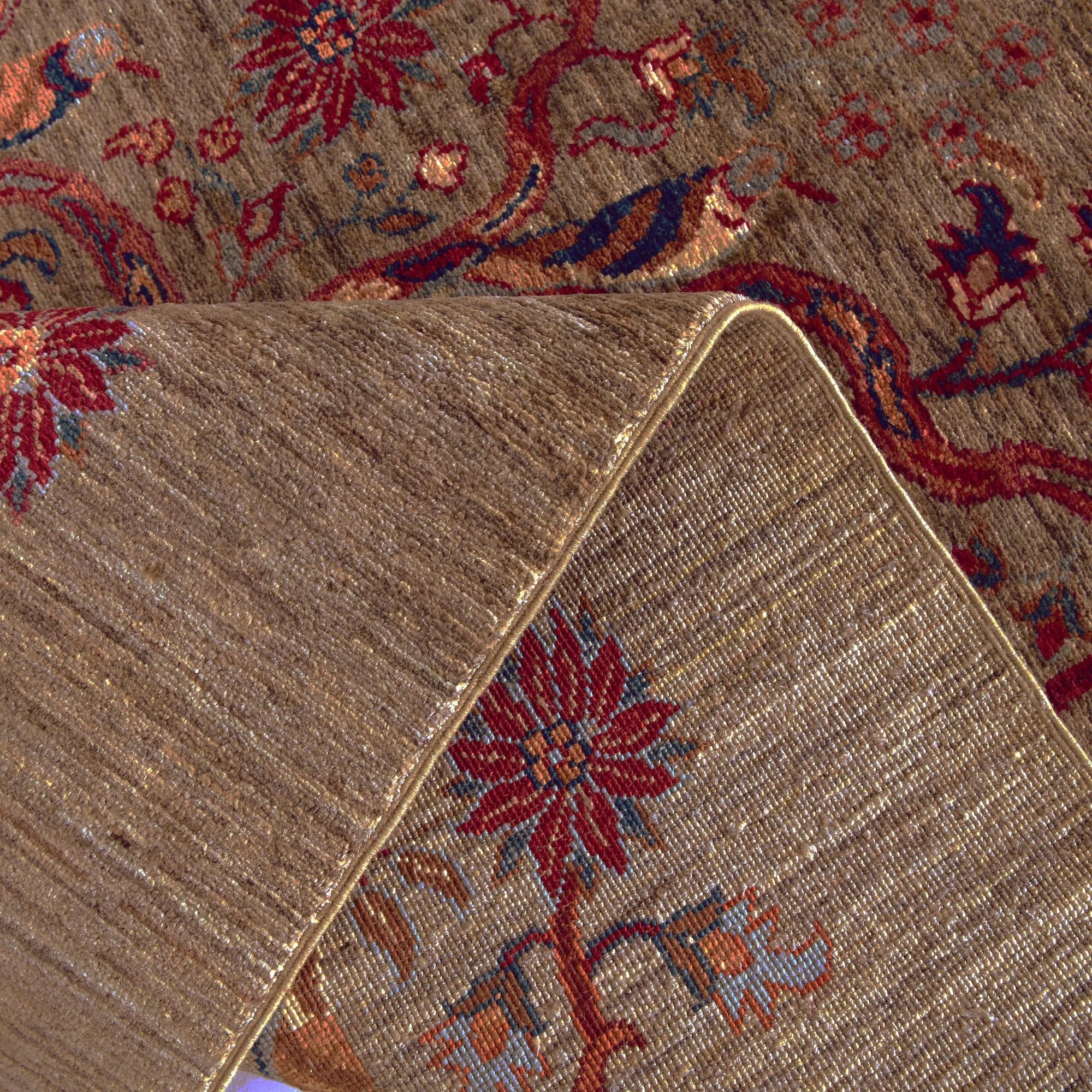 4' 1 x 5' 10 Hand Knotted Ariana Ziegler Rug