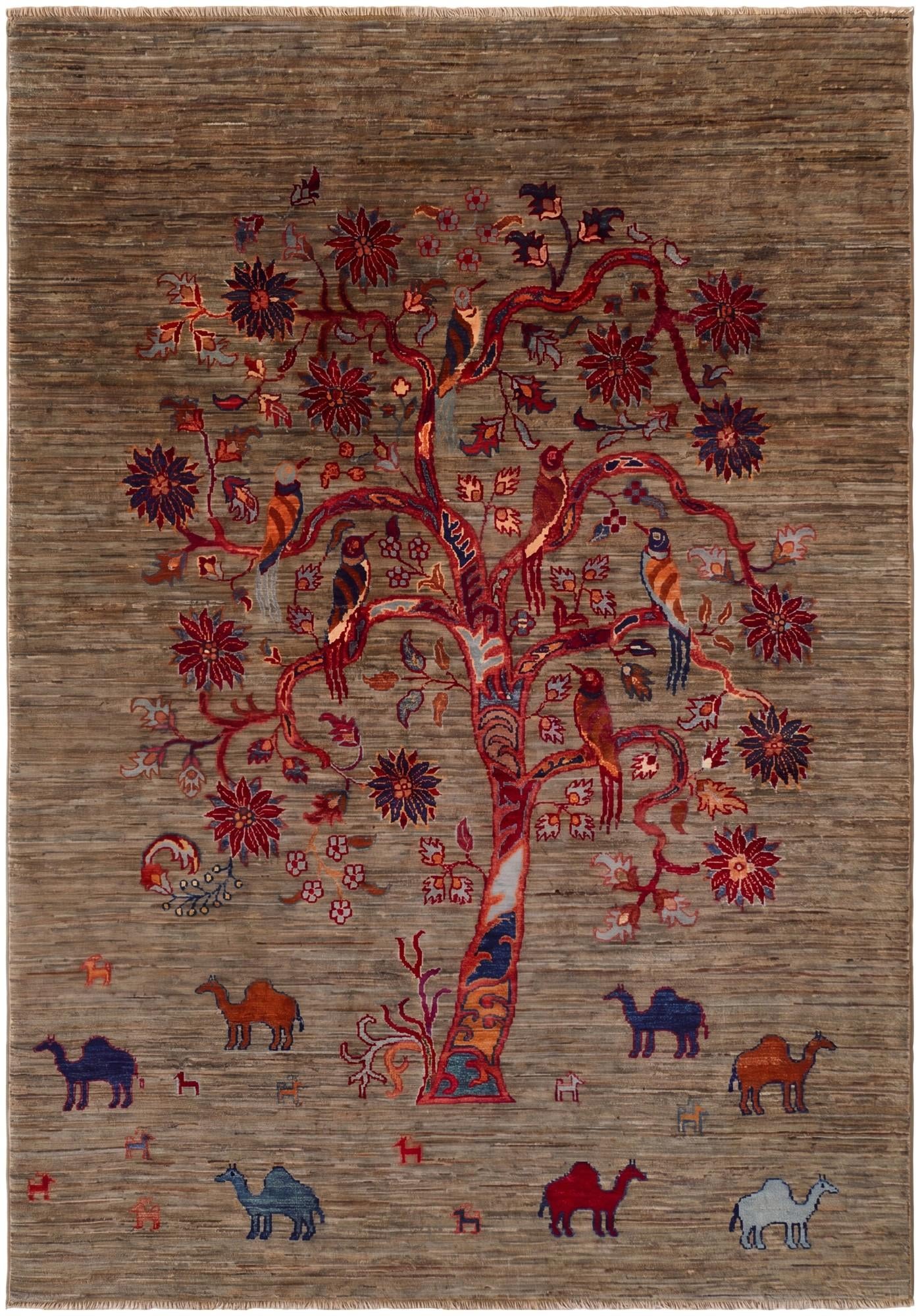 4' 1 x 5' 10 Hand Knotted Ariana Ziegler Rug