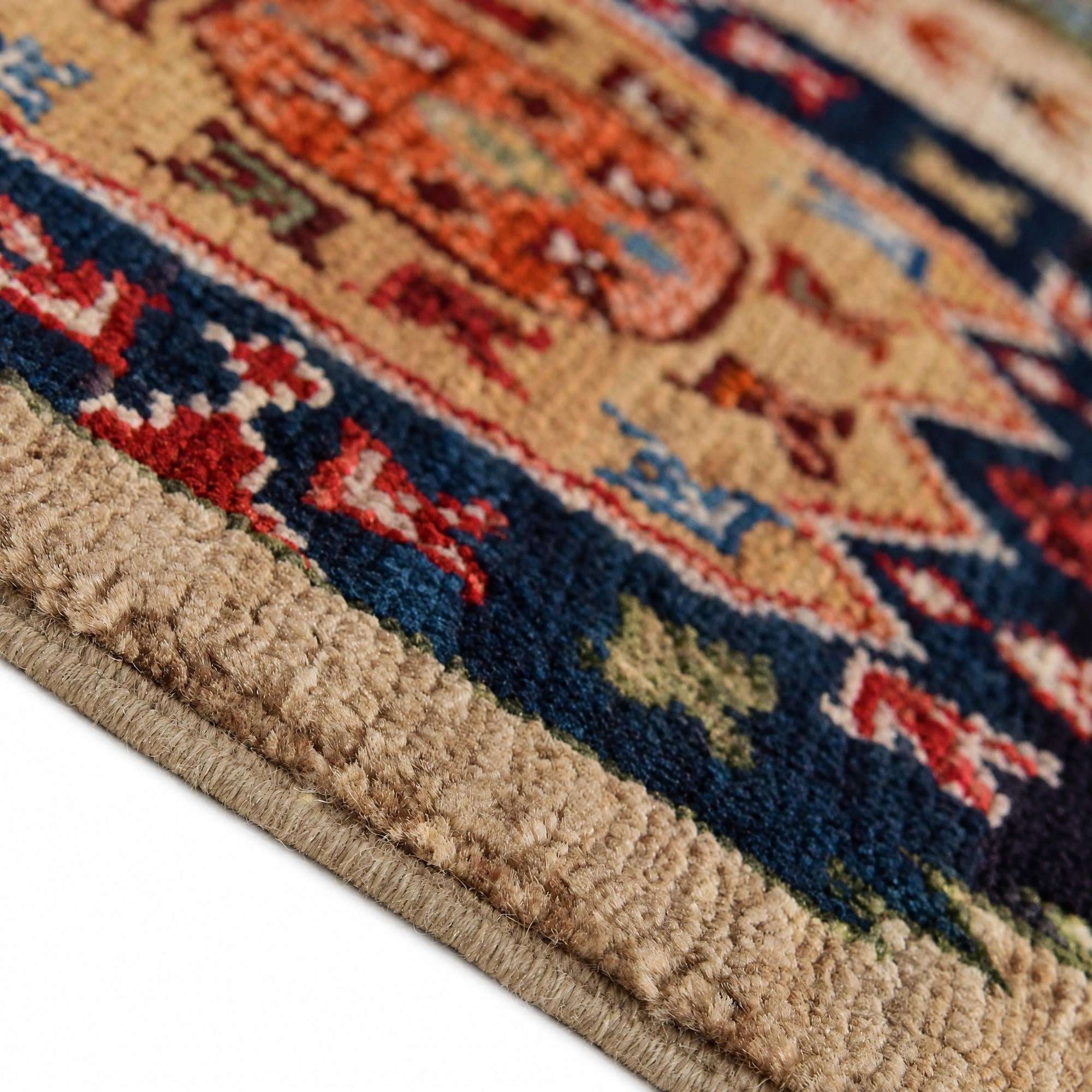 60cm x 95cm Hand Knotted Ariana Ziegler Rug