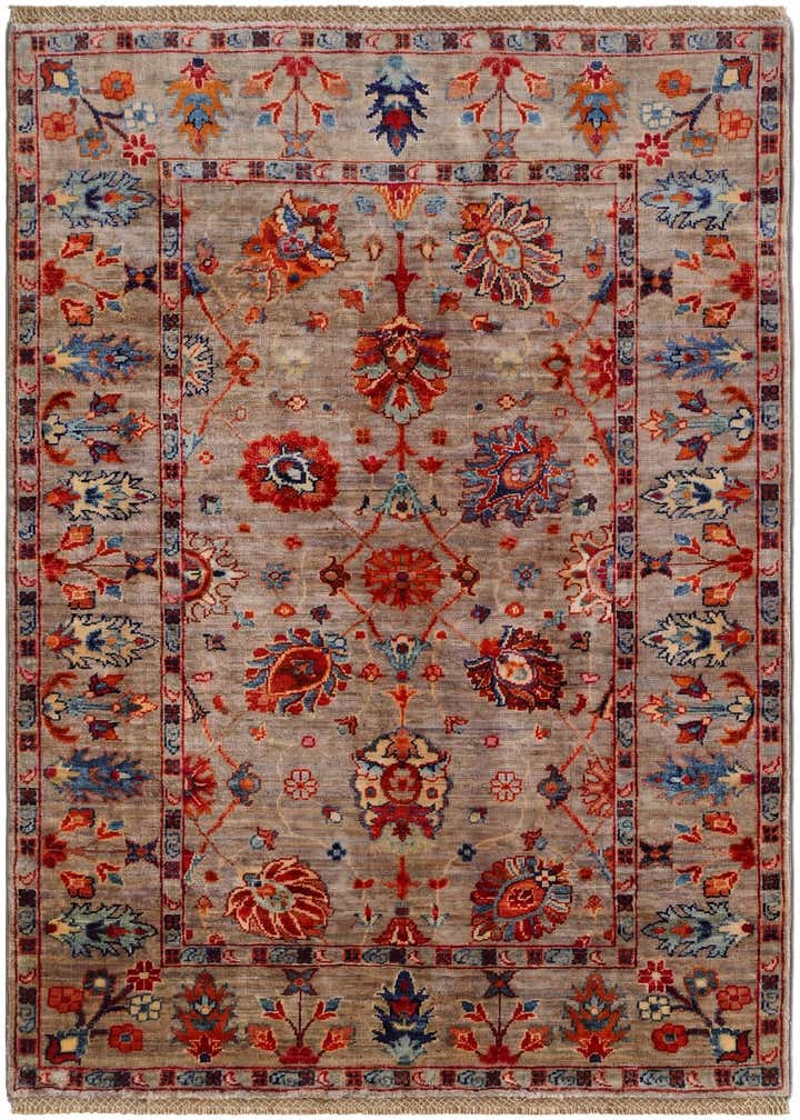 3' 3 x 4' 10 Hand Knotted Ariana Ziegler Rug