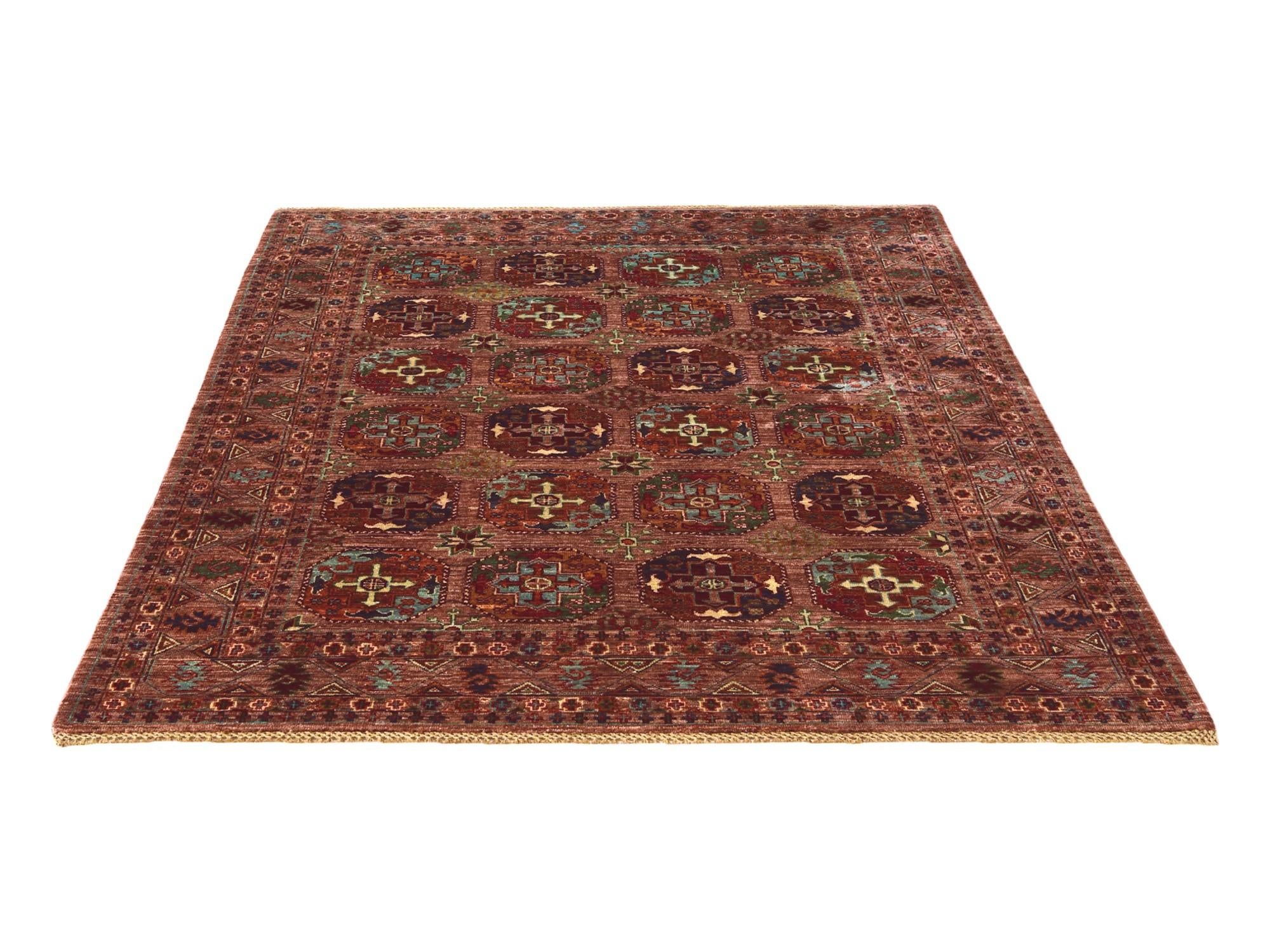 5' 3 x 7' Hand Knotted Ariana Ziegler Rug