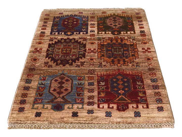 2' 1 x 3' Hand Knotted Ariana Ziegler Rug