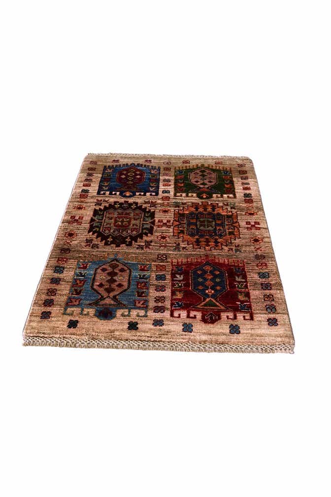 2' 1 x 3' Hand Knotted Ariana Ziegler Rug