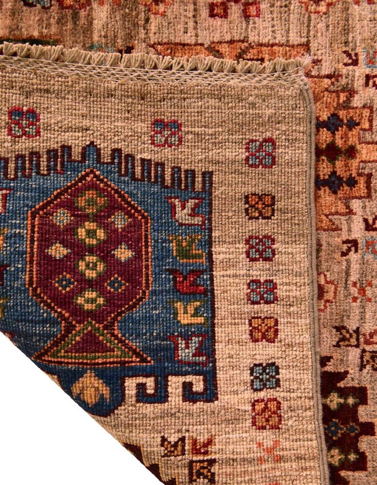 Detail image of 2' 1 x 3' Hand Knotted Ariana Ziegler Rug