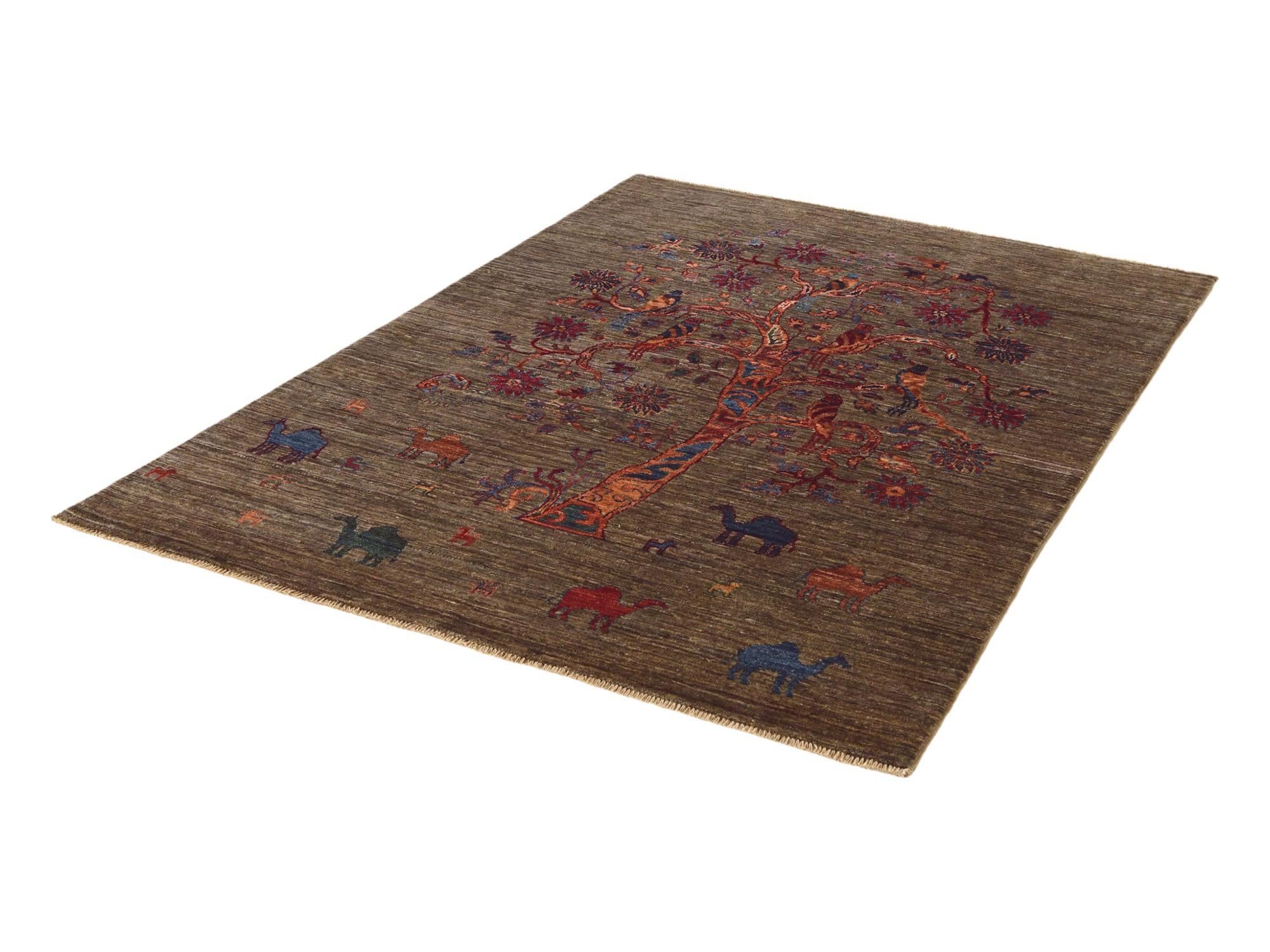 4' 2 x 5' 11 Hand Knotted Ariana Ziegler Rug